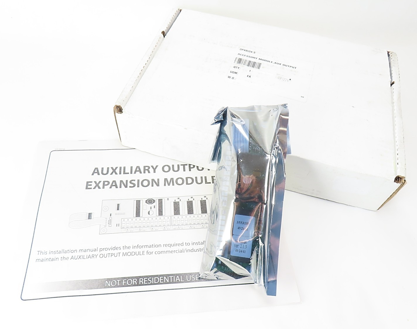 Genie Overhead Door OPABIOX.S Auxiliary Output Module 35531R NEW IN BOX