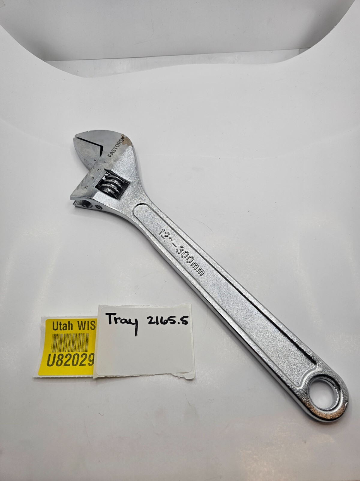 Fastors 12″ 300mm Chrome Finish Adjustable Wrench 12″-300mm