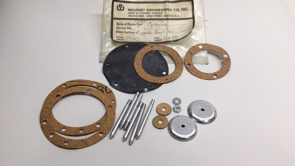 Waukee Engineering C-6911 Diaphragm Gasket Kit C6911