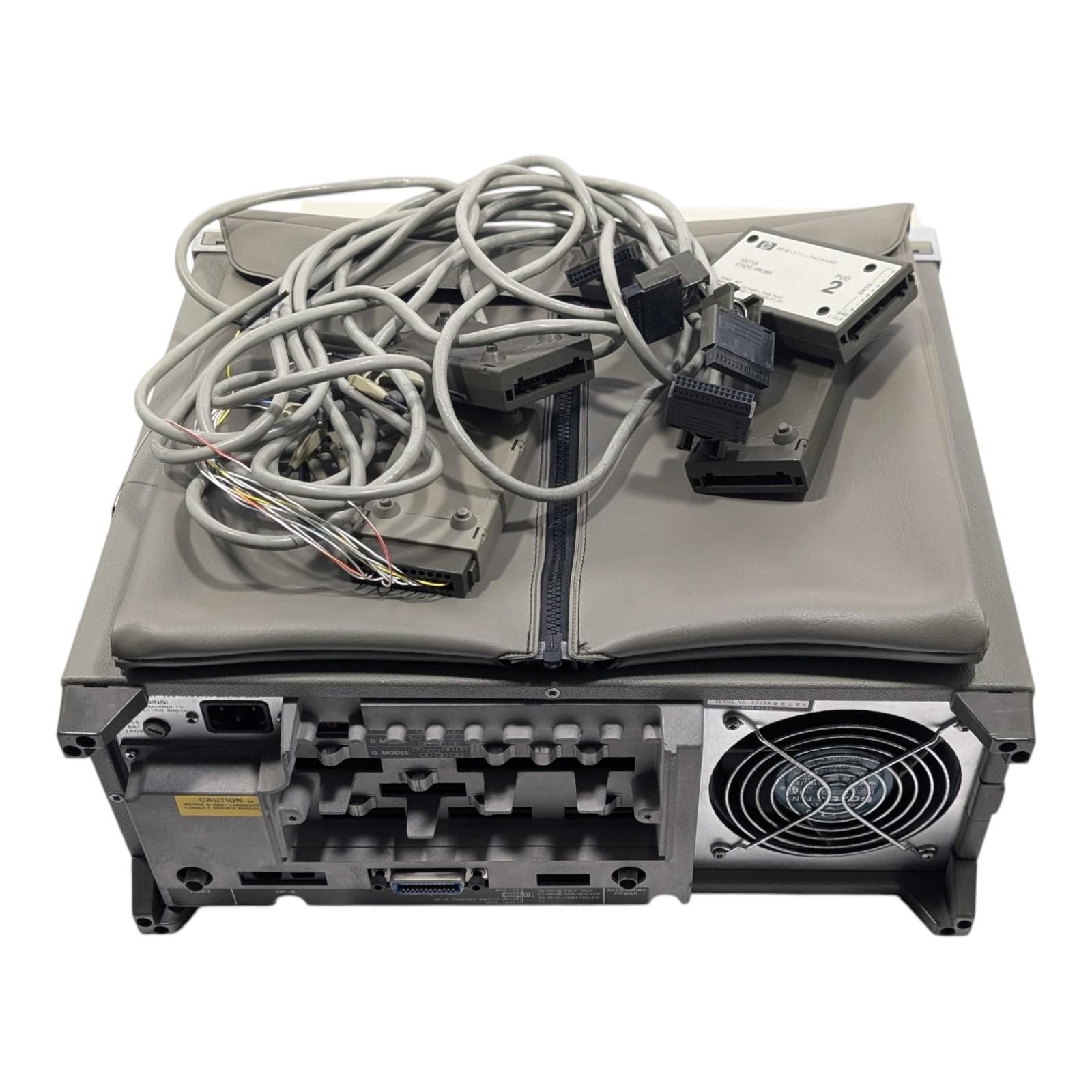 HEWLETT PACKARD WITH PROBES 1631A LOGIC ANALYZER