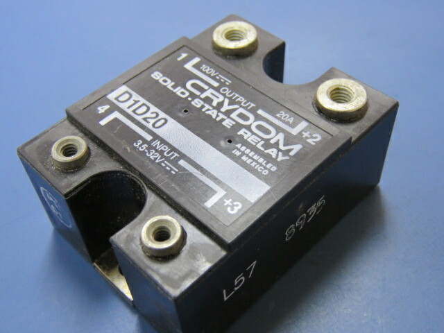 CRYDOM D1D20 Qty of 1 per Lot Solid State SPST-NO (1 Form A) Hockey Puck