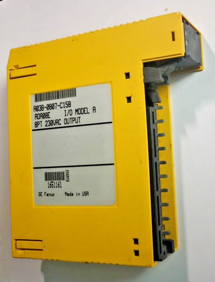 Fanuc A03B-0807-C158 AOA08E I/O Model A 8PT 230VAC Output Module