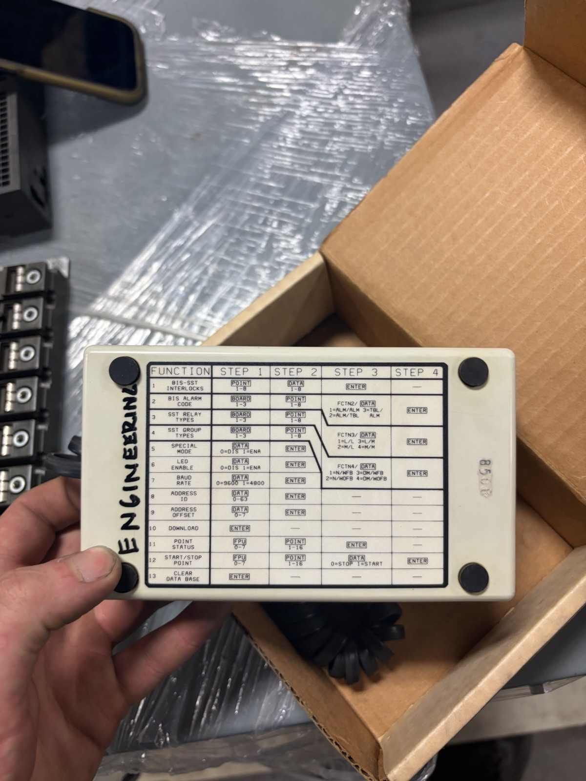NEW JOHNSON CONTROLS HHP-101-0 HAND-HELD-PROGRAMMER
