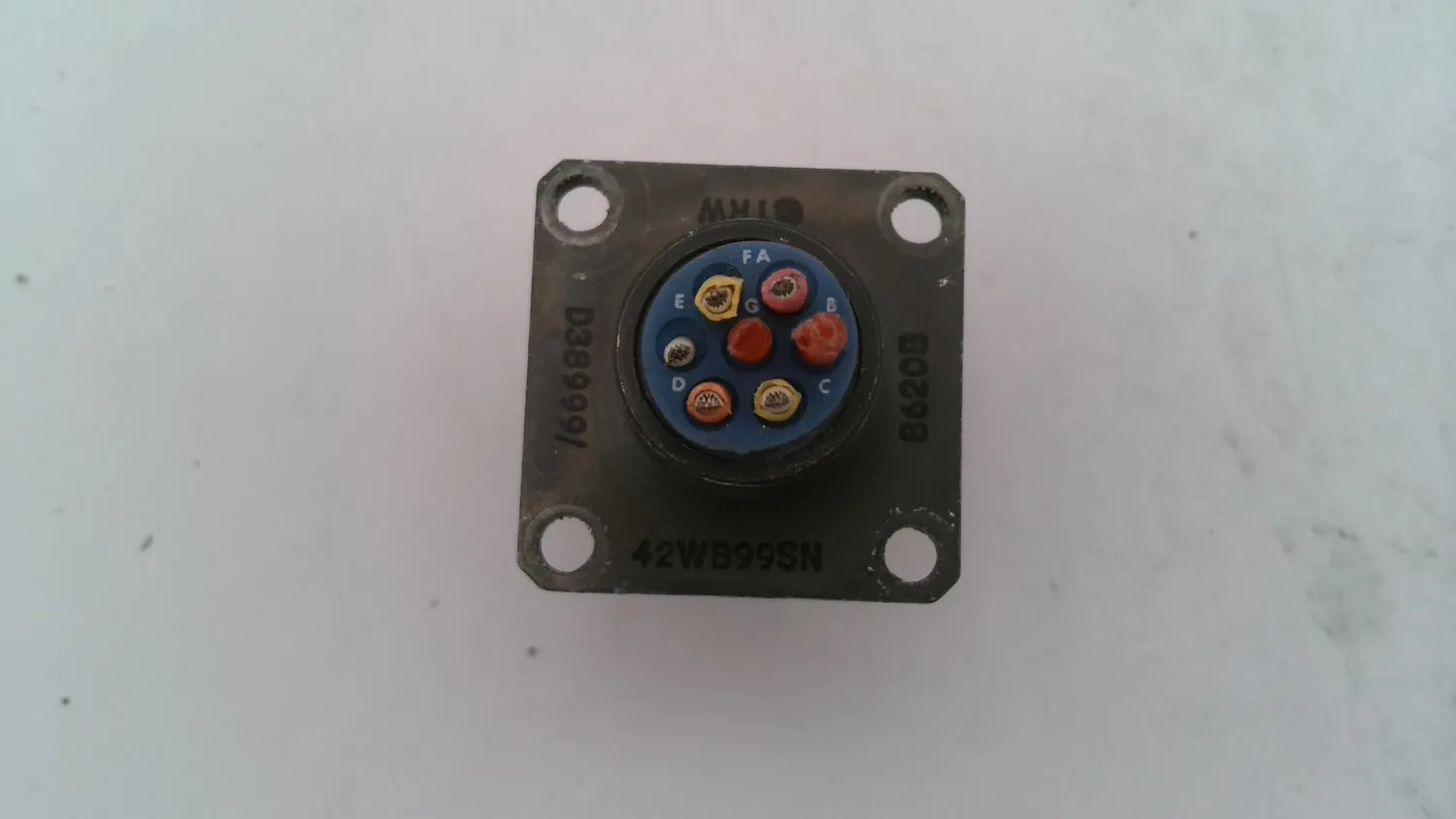 MHI 42WB99SN CIRCULAR MIL SPEC PANEL CONNECTOR