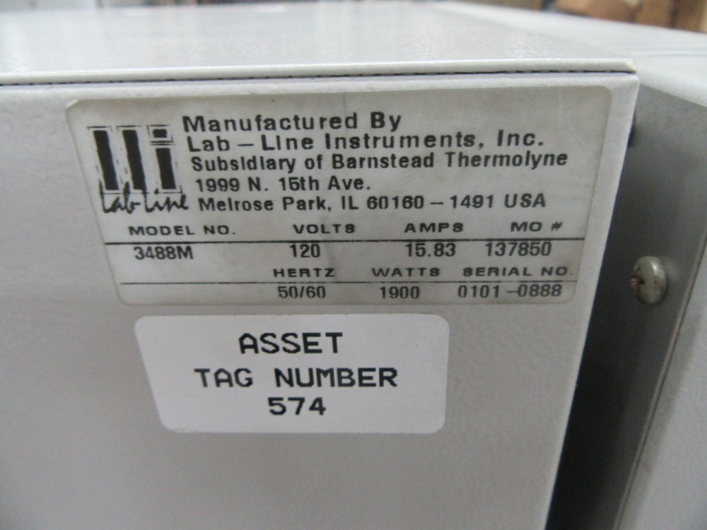 Lab-Line Instrument 3488M Digital Mechanical Oven