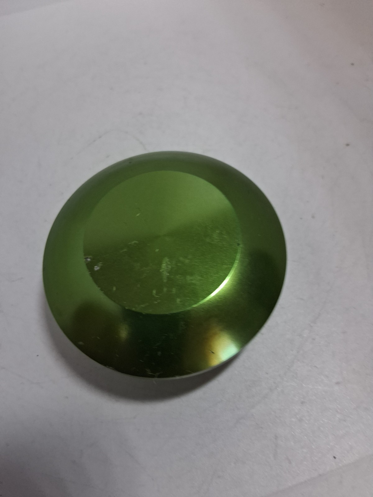 CUTLER HAMMER 53-1317-12 MUSHROOM PUSHBUTTON JUMBO METAL GREEN