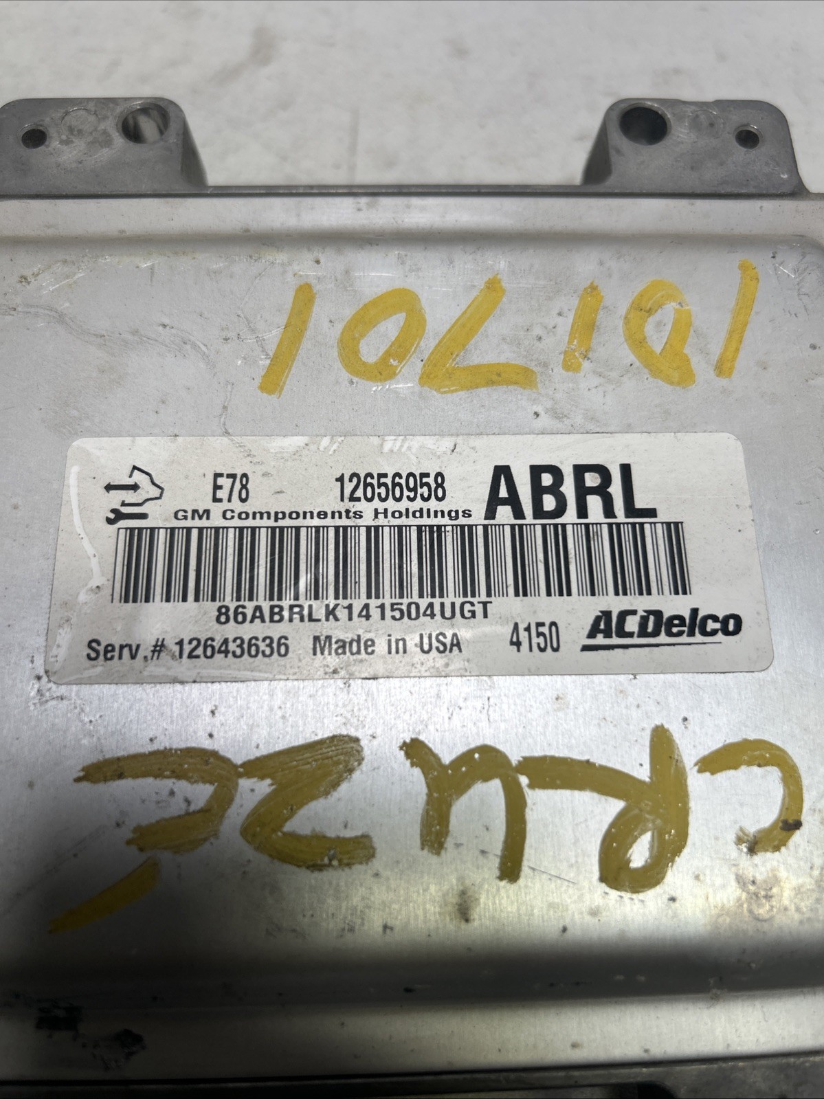 2012-2016 Chevy Sonic Engine Control Module Computer ECU 12656958 OEM