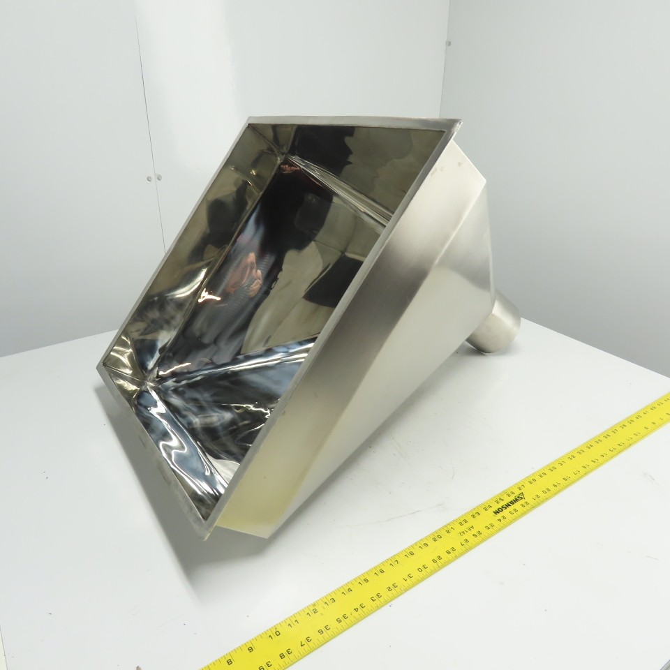 Multi-Head Weigher Machine Funnel 22-3/4″ x 22-1/2″ Top 5″ OD Outlet