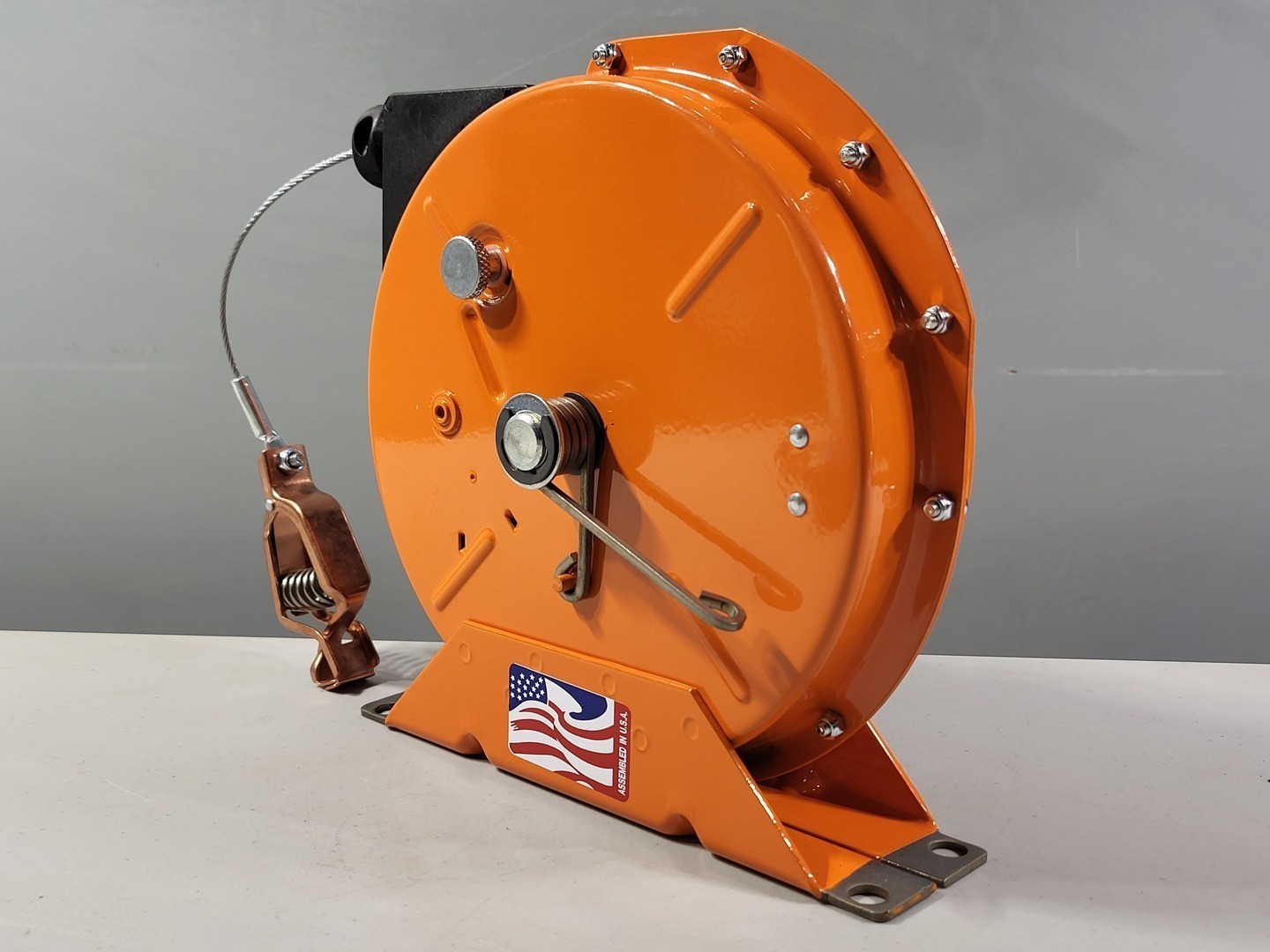 SURPLUS NEW CROUSE-HINDS SDR50 Static Discharge Reel w/ Steel Aircraft Cable