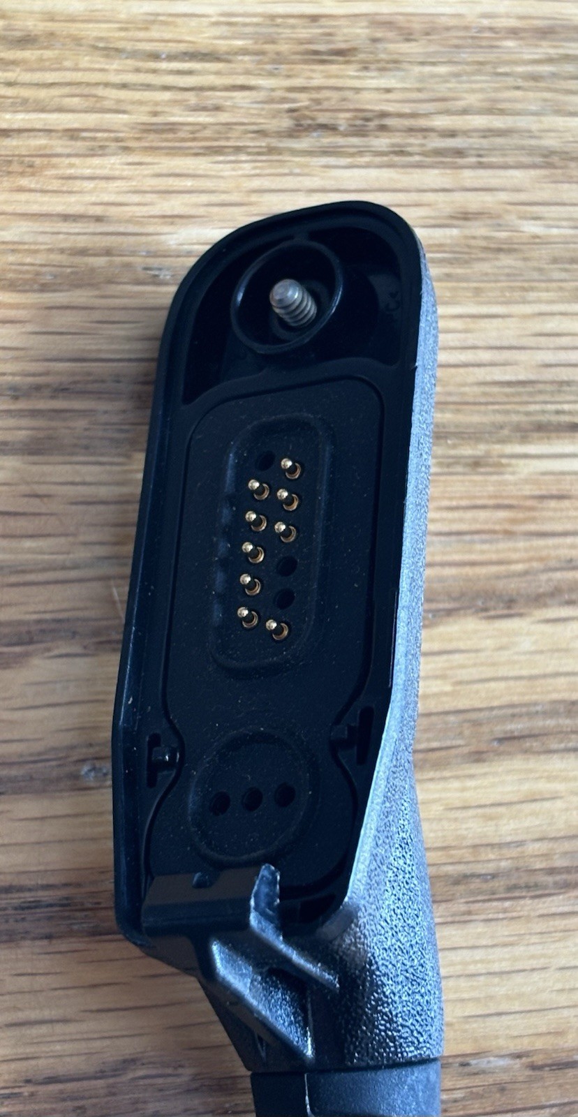 Motorola PMLN5011A Tactical Temple Transducer Headset Radio ConnectorPTT Button