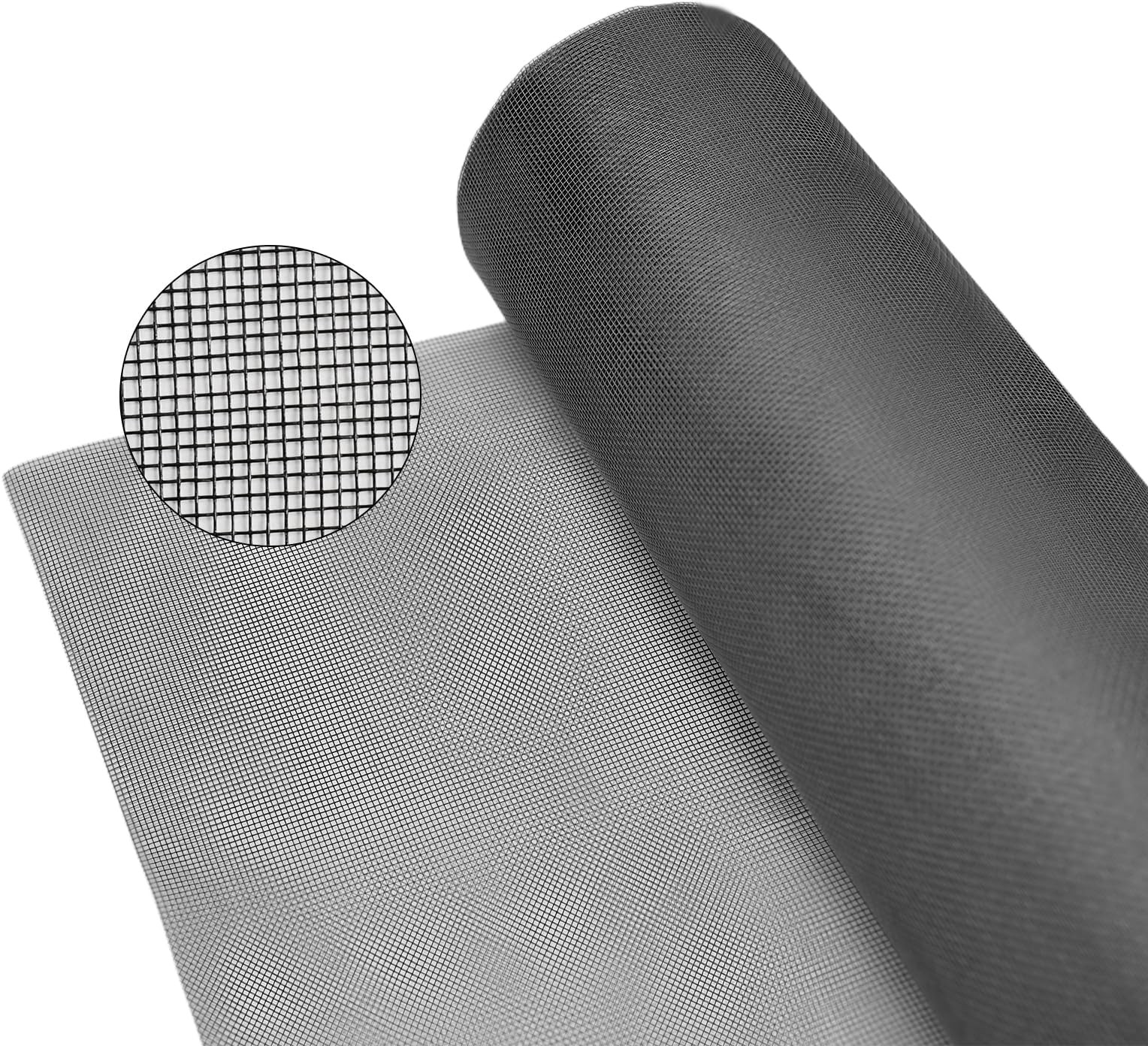 Fiberglass Window Screen Roll, High Visibility and Durable, Protection Instal…