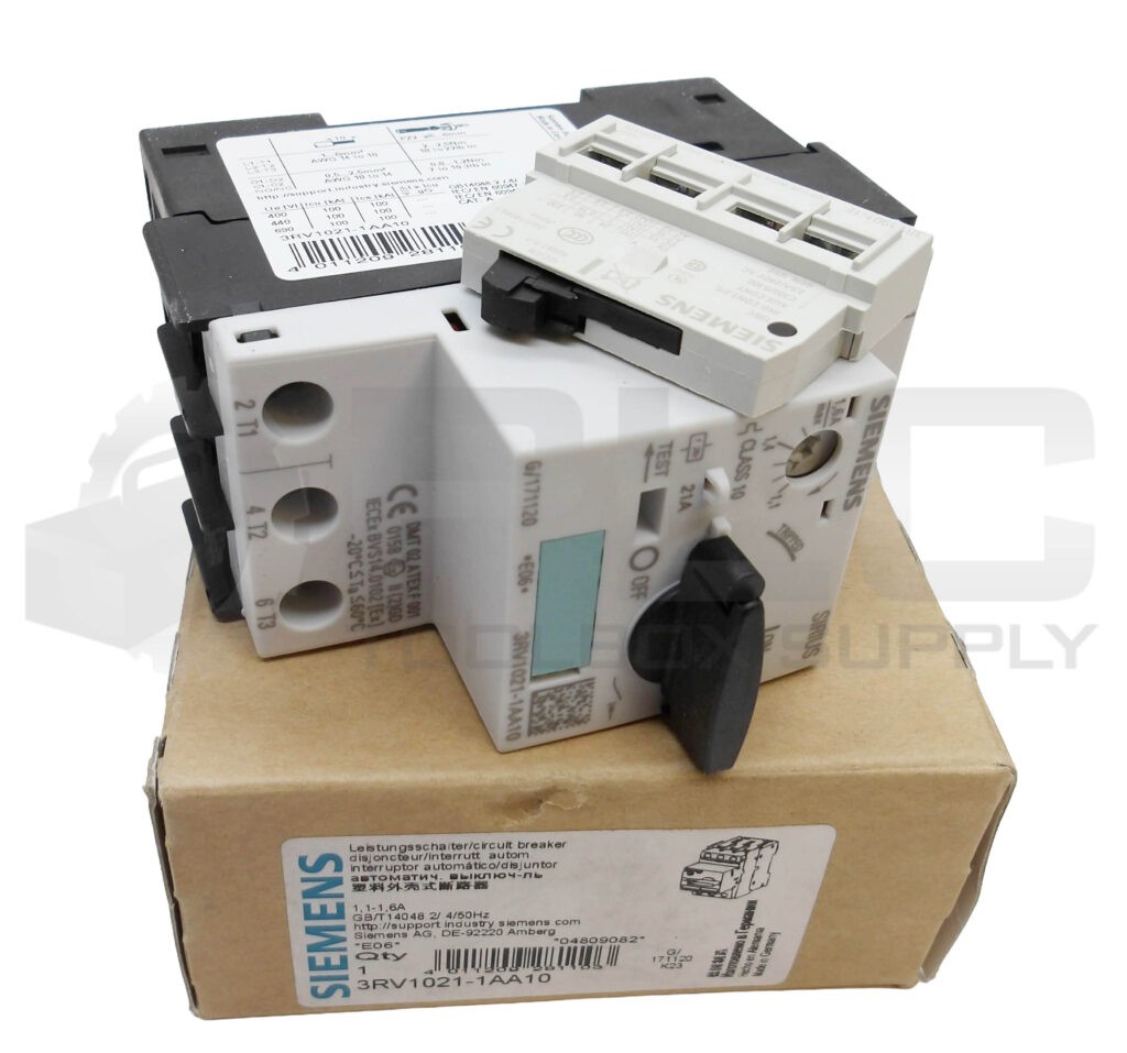 NEW SIEMENS 3RV1021-1AA10 CIRCUIT BREAKER CLASS 10