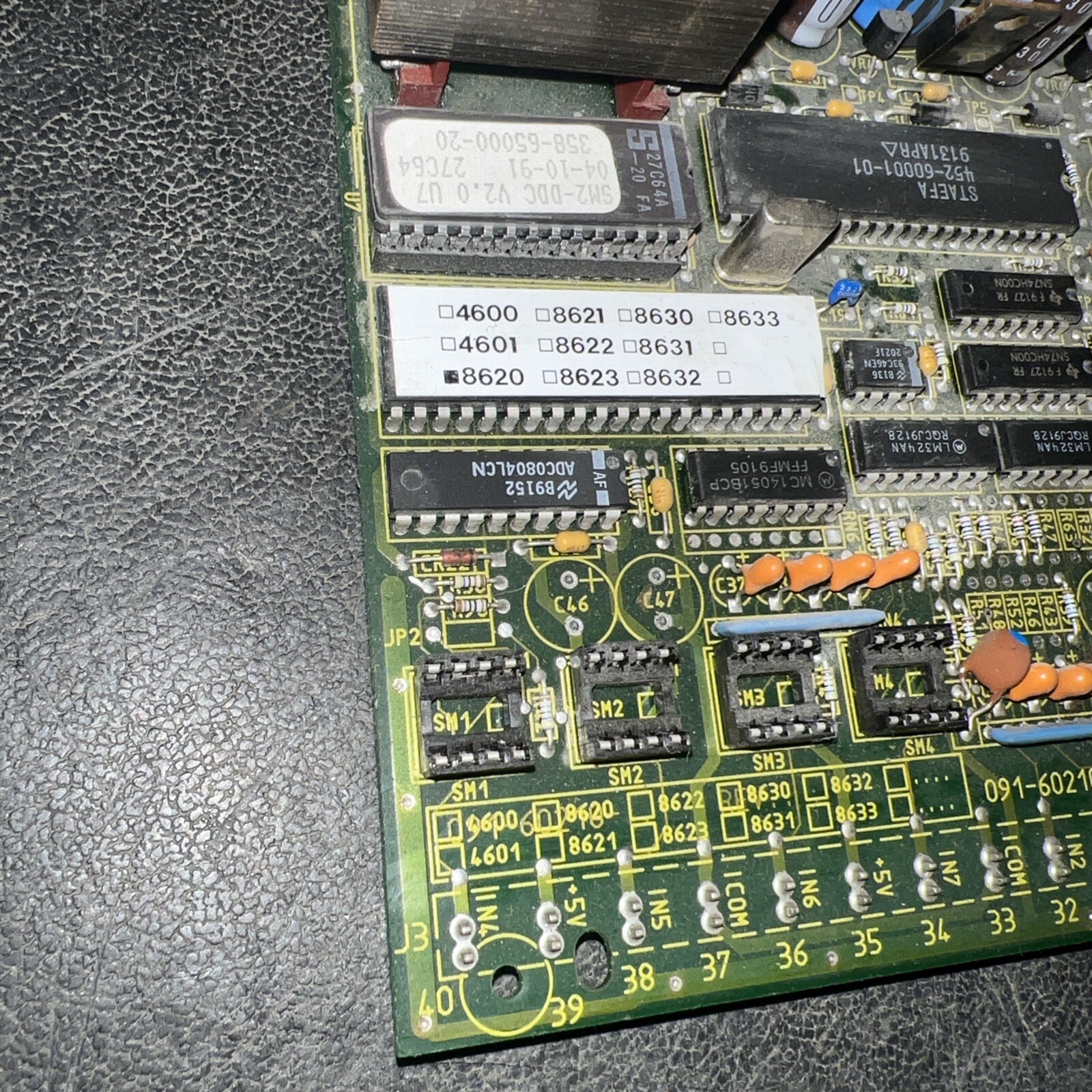 Siemens 091-60210-84 PC Board Smart II 2 Heat Pump 21296E REV. D ( UNTESTED )