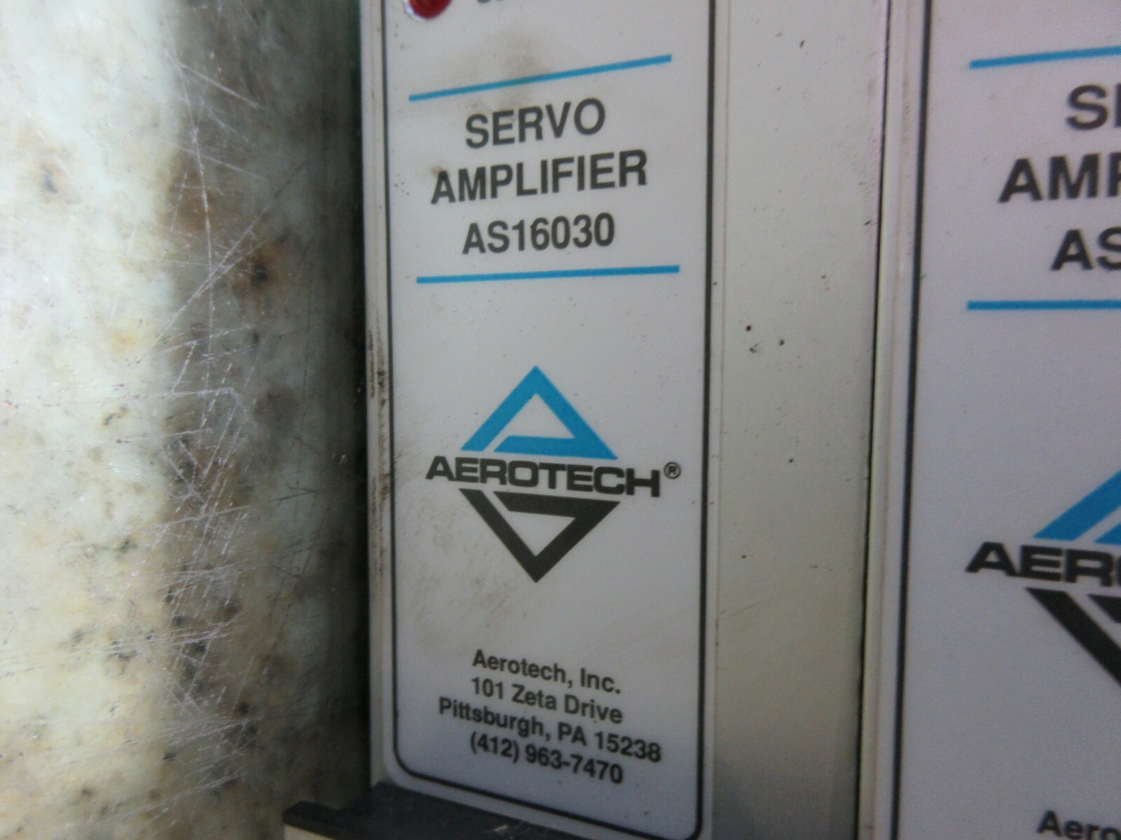 AEROTECH SERVO AMPLIFIER AS16030 690D1420 REV.A 690D1420 EACH 1 WARRANTY