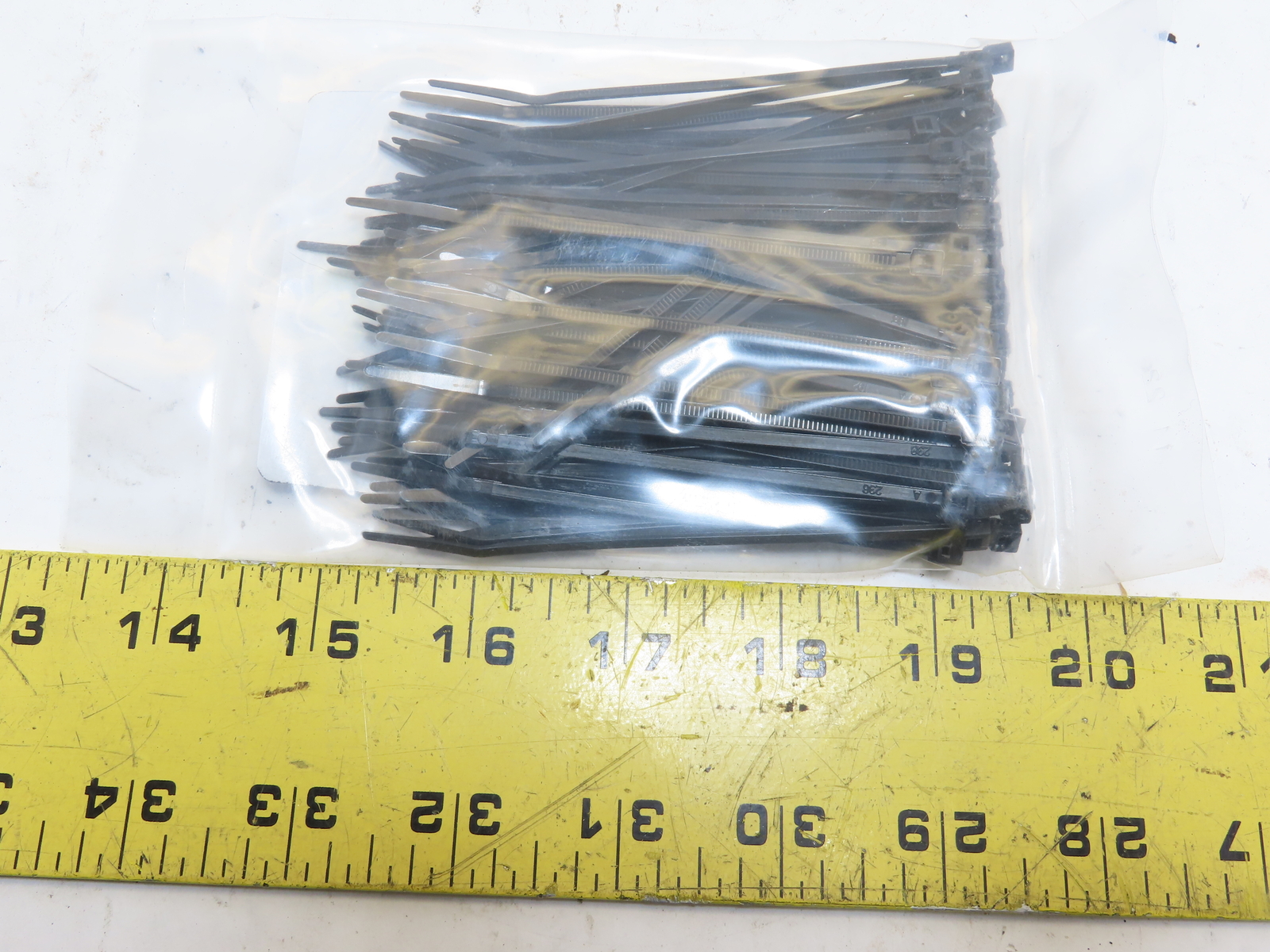 Python Wraps 1000 4″ BLACK WIRE CABLE 18 LB ZIP TIES NYLON TIE WRAPS Made in USA