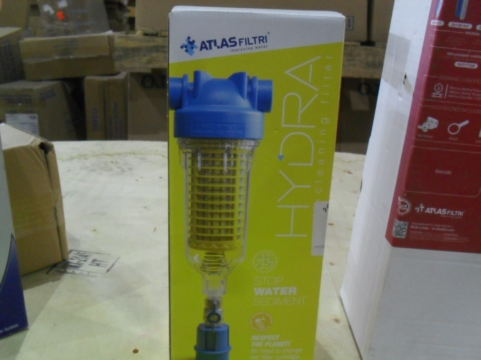 Atlas Filtri RA6000041 Hydra Self Cleaning Filter 27 GPM 90 Micron PET Bowl S2