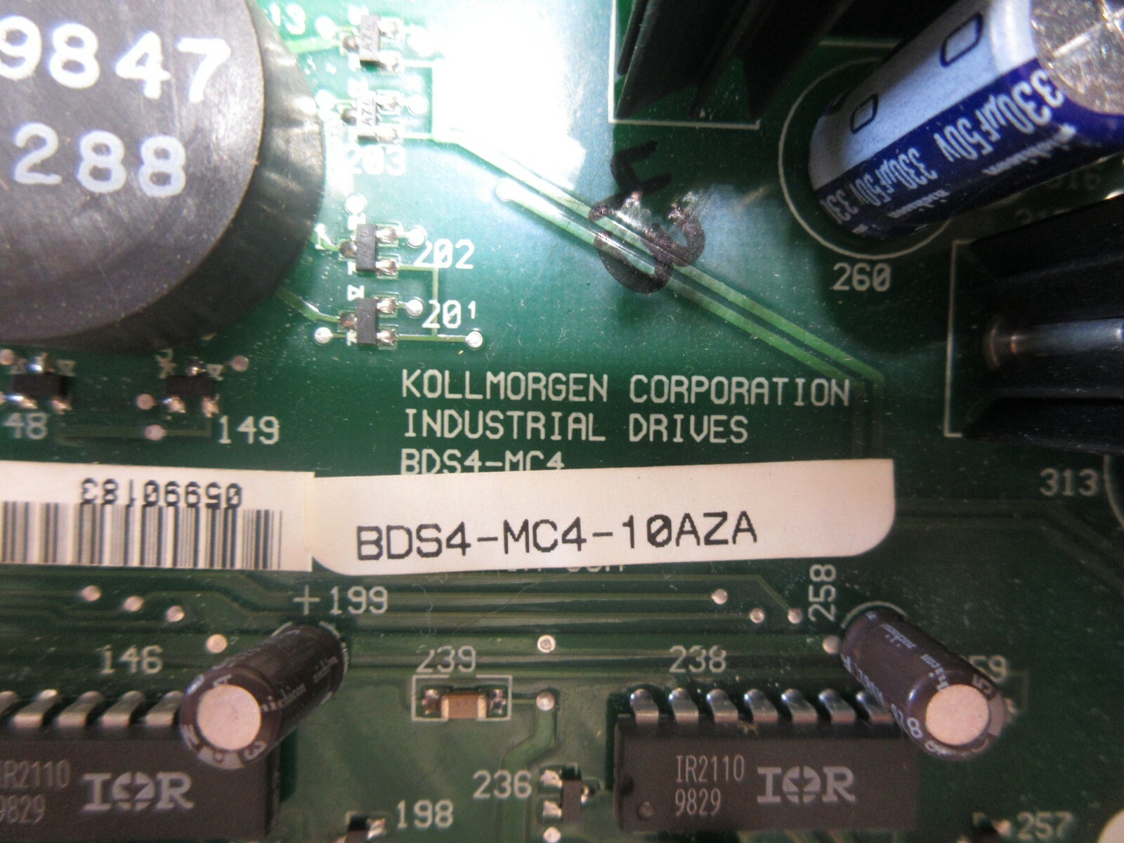 KOLLMORGEN CORP BDS4-MC4-10AZA -93361PR11A SERVO BOARD