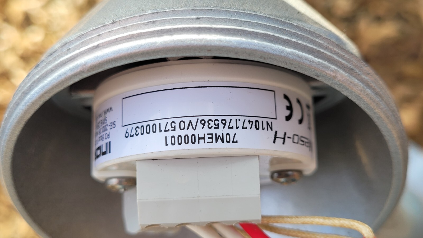 United Electric 1138W Flanged RTD Sensor INOR Meso-H 70MEH00001