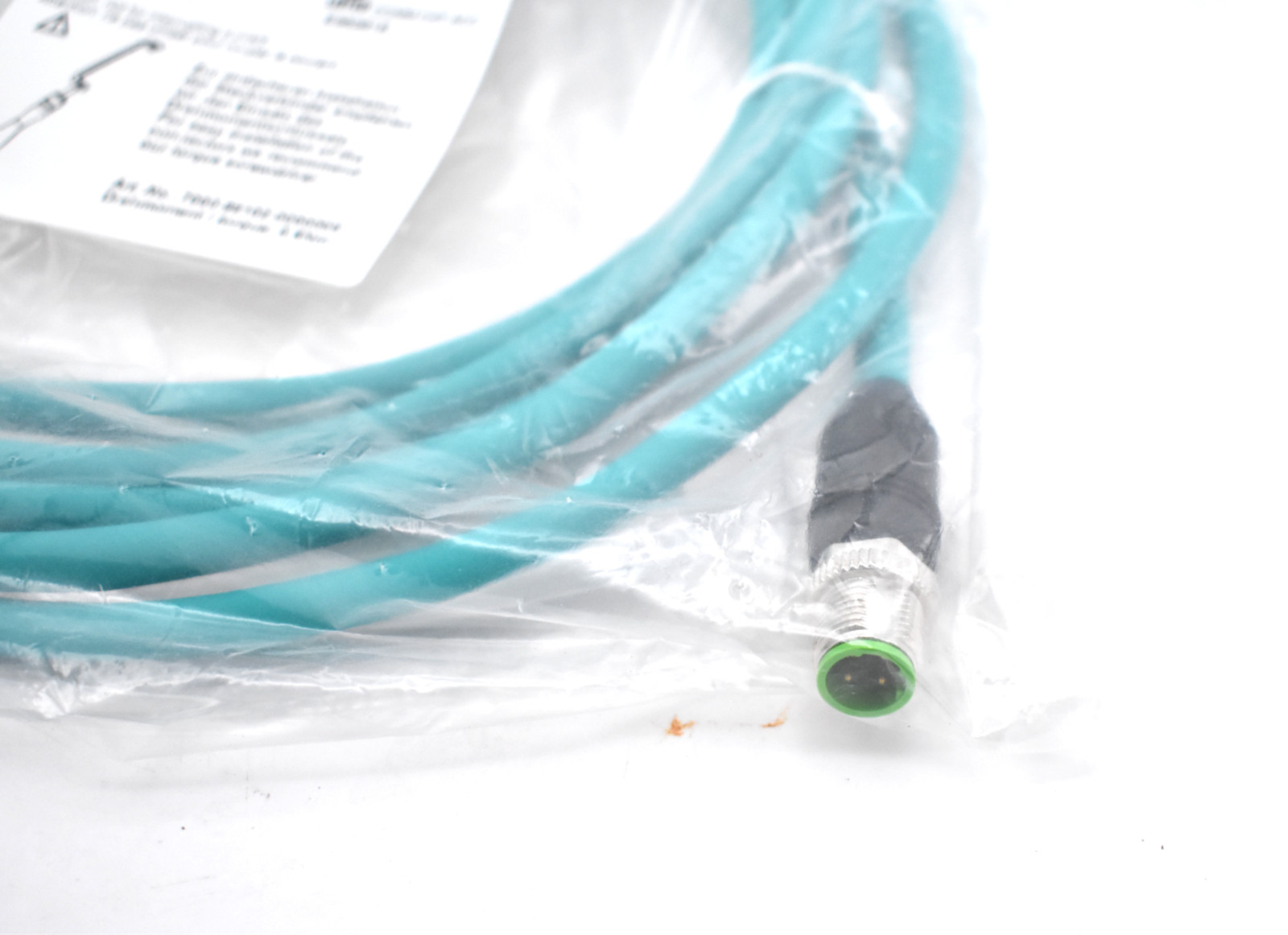 MURR ELEKTRONIK 7700-44511-S4U0300 CAT5E ETHERNET STRAIGHT-THROUGH PATCH CABLE