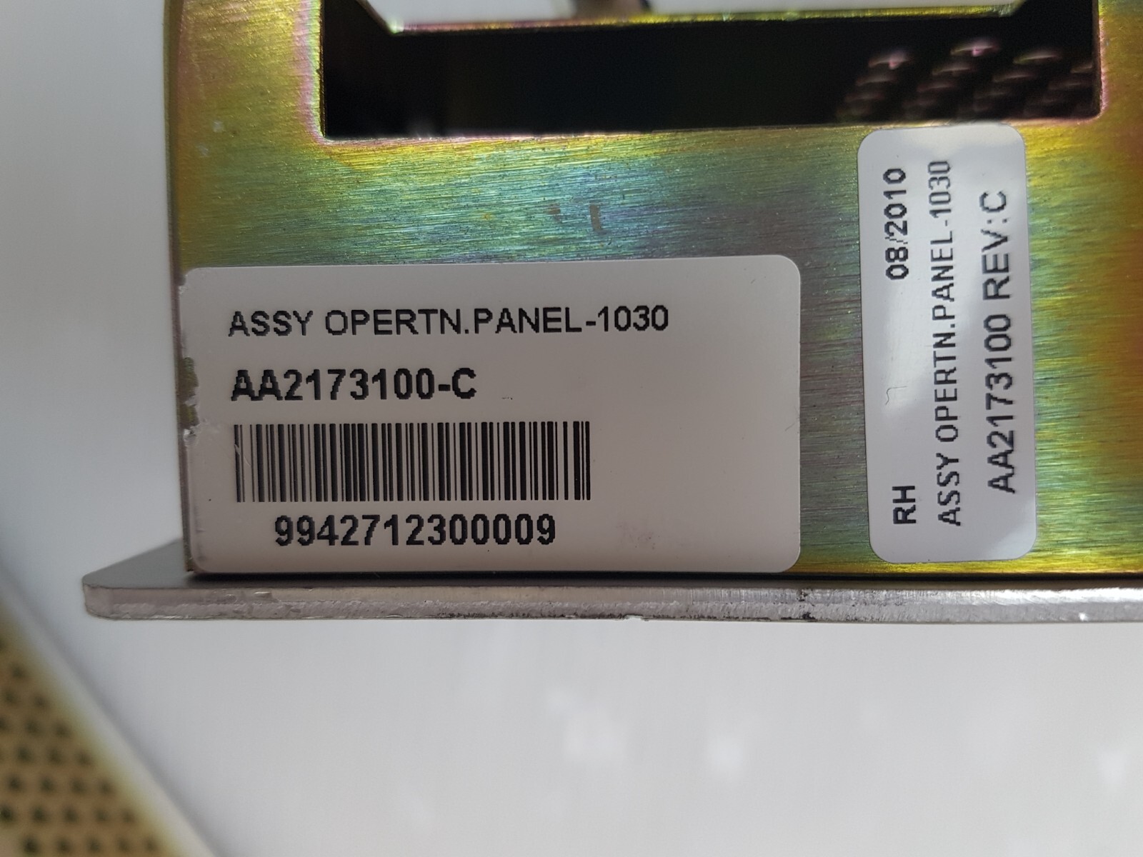 Lumenis SHARPLAN ASSY OPERTN. PANEL-1030 AA2173100-C