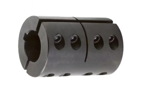 2CC-112-112-KW, 1-1/8″ x 1-1/8″ Rigid Shaft Coupling Double Split With Keyway