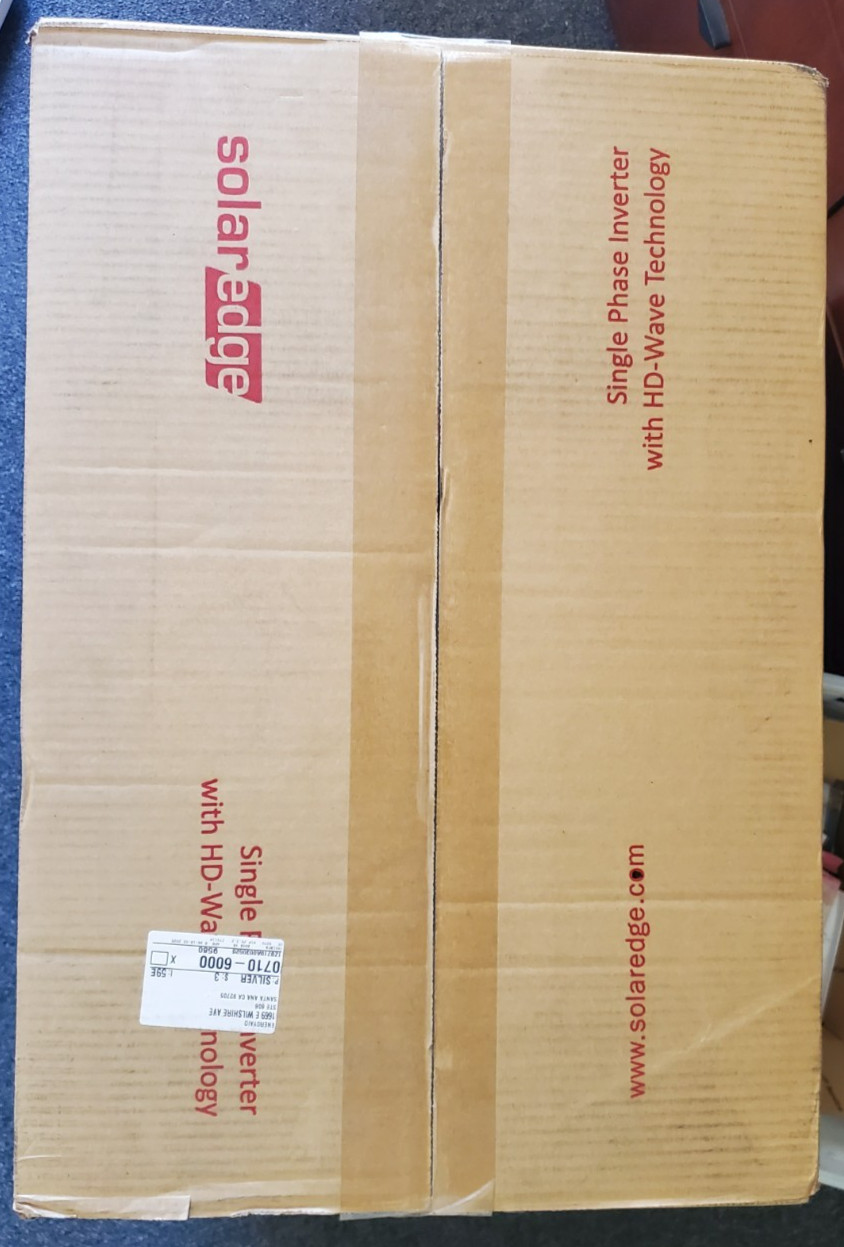 SolarEdge SE3000H-US000BEU4 3.8kW HD-Wave SetApp Single Phase Solar Inverter