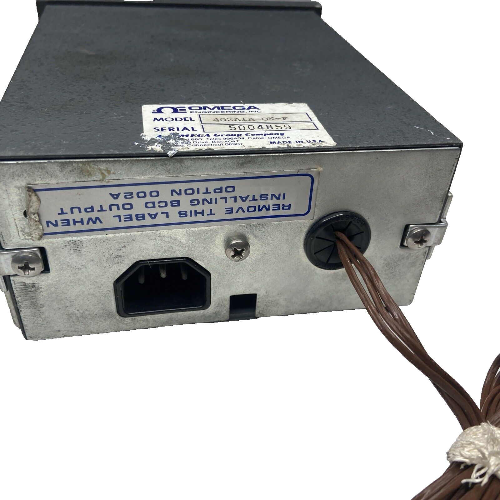 Pre-Owned Omega 402A1A-OK-F Process Controller