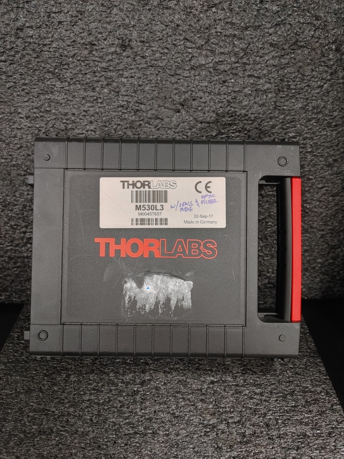 THORLABS M530L3 530 nm 350 mW 1000 mA Mounted LED w Lens Tube and Optic Filter