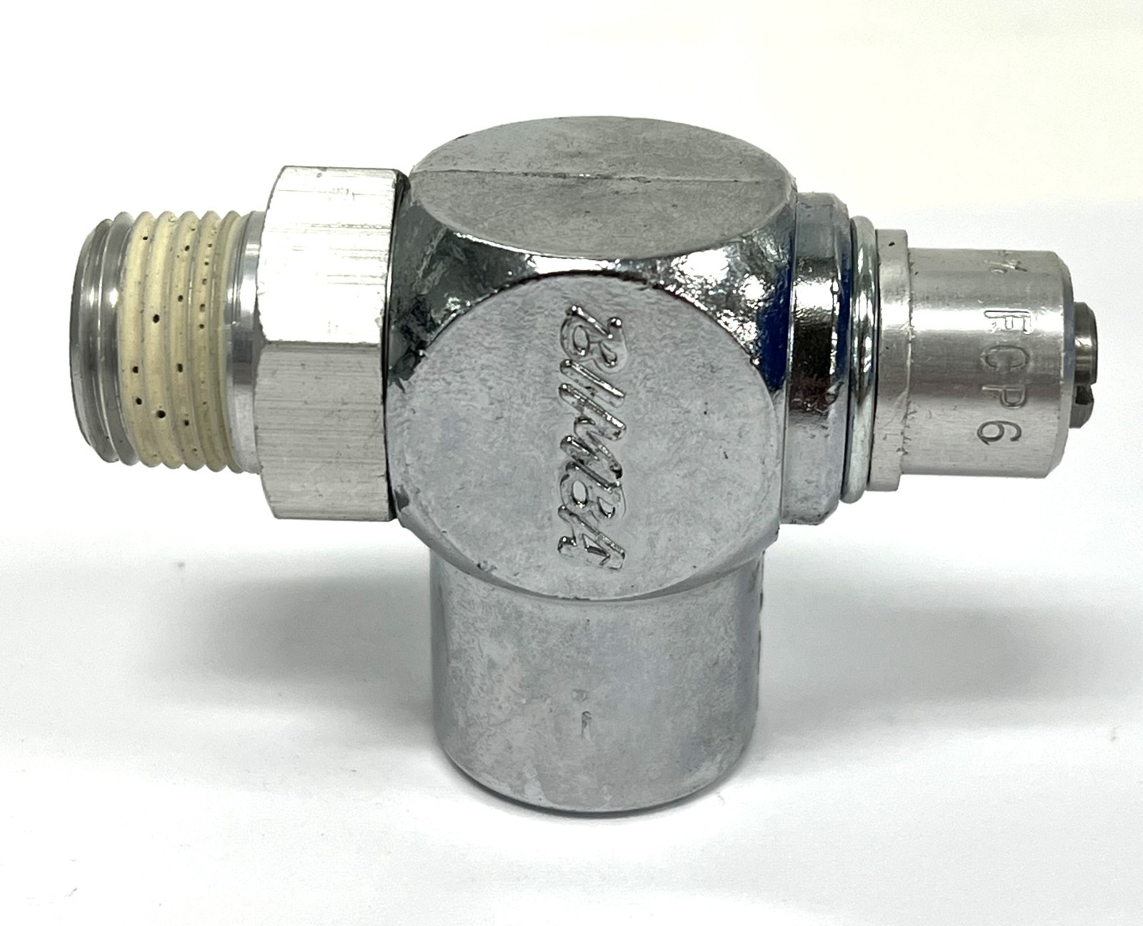 BIMBA FCP6 FLOW CONTROLS VALVE 3/8″ NPT X 3/8″ NPT 1 WAY
