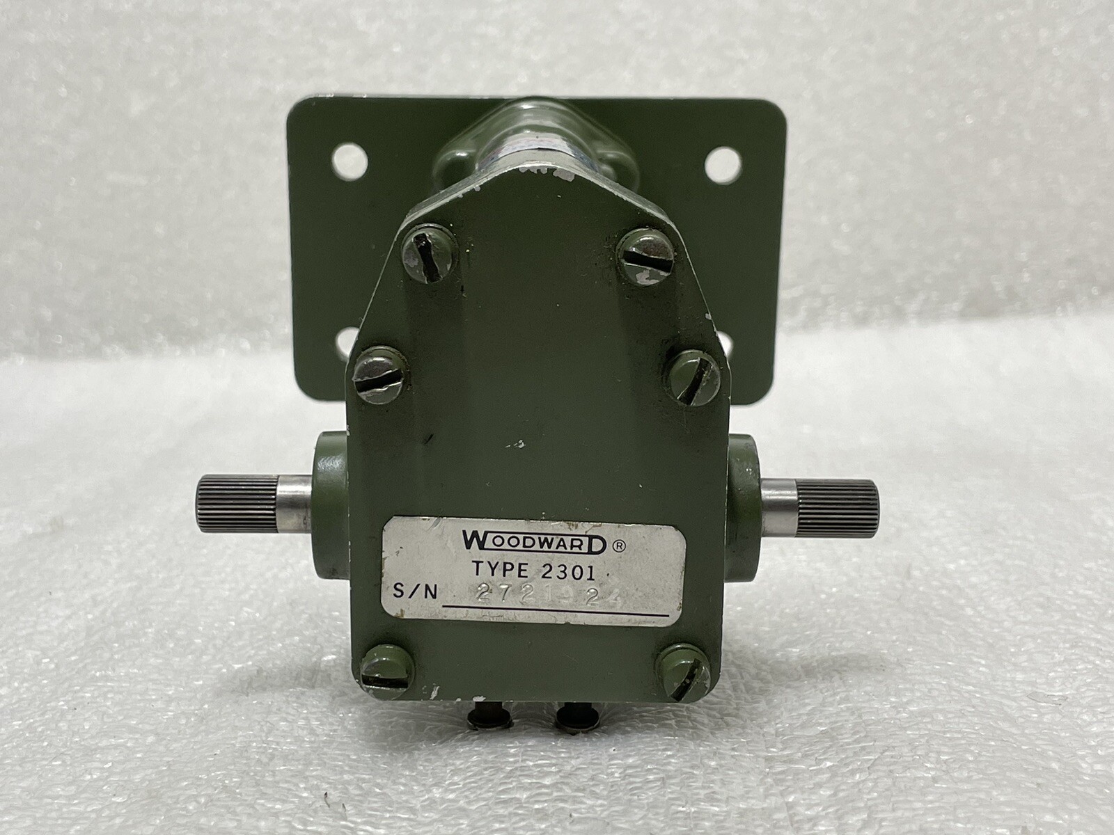 Woodward ~ Actuator Hydraulic Governor ~ SR 8250-010 ~ Type 2301