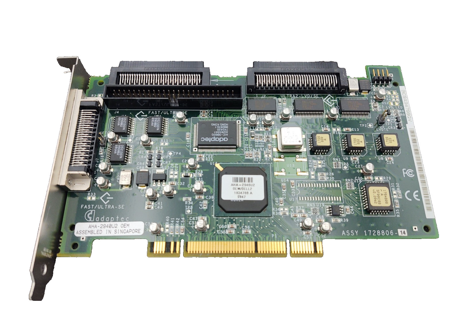 ADAPTEC AHA-2940U2 PCI CONTROLLER INTERFACE – FAST SHIPPING