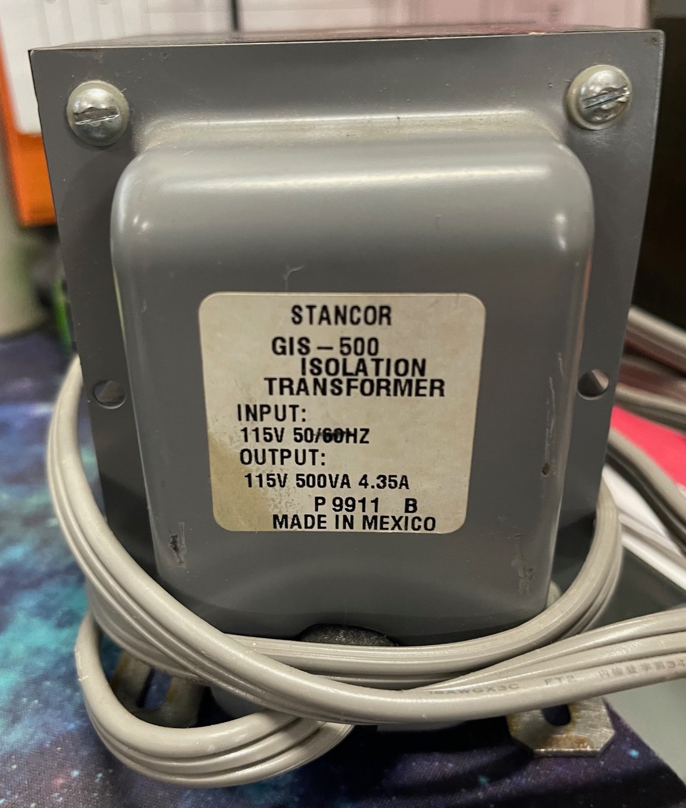 Stancor GIS-500 Isolation Transformer