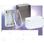 Bud Industries PN-1335 Light Gray Polycarbonate Wall Mount NEMA 4X Enclosure