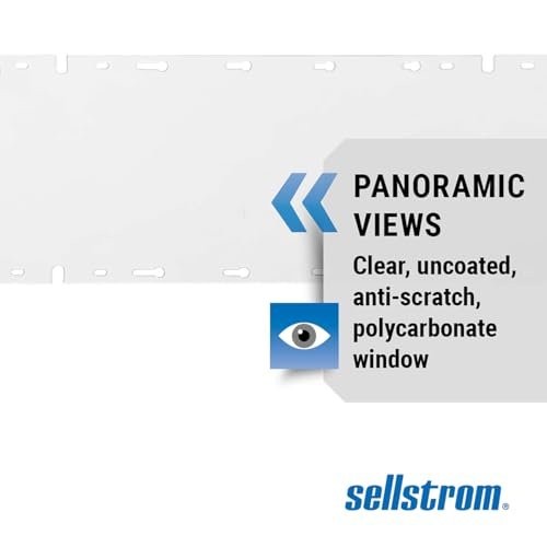 Sellstrom Replacement Polycarbonate Window – for 380 Series Face Shields -…