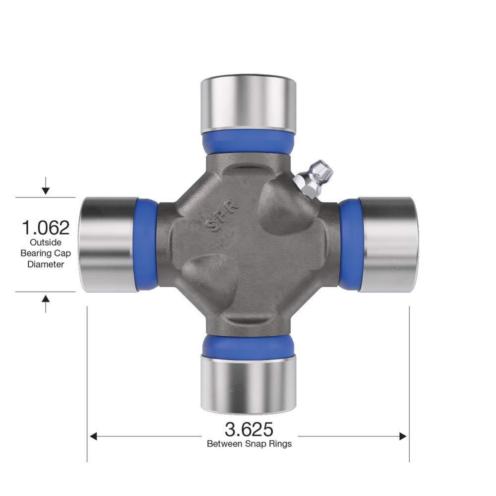 Spicer Greaseable Universal Joint Kit 1330 Series OSR 1.062 Inch Bearings