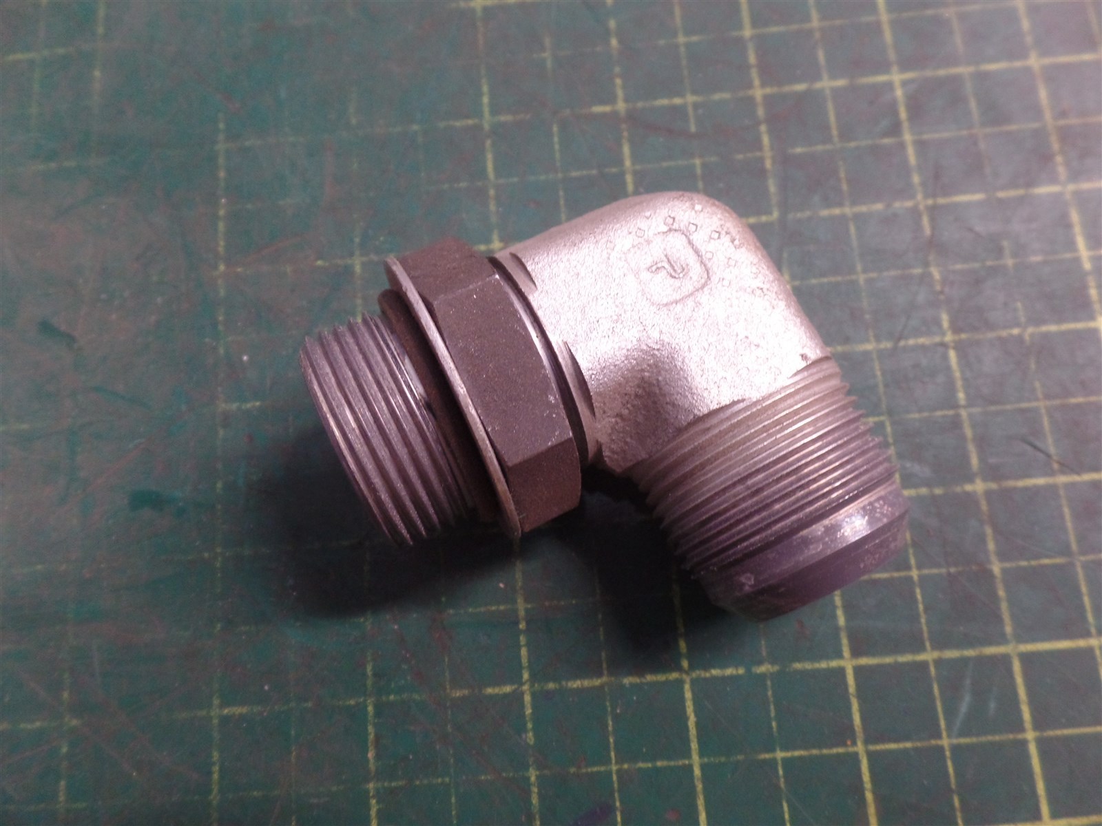 GENUINE TROJAN O&K 10203192900 90° ELBOW ASSEMBLY, TEREX 10-203192900 N.O.S