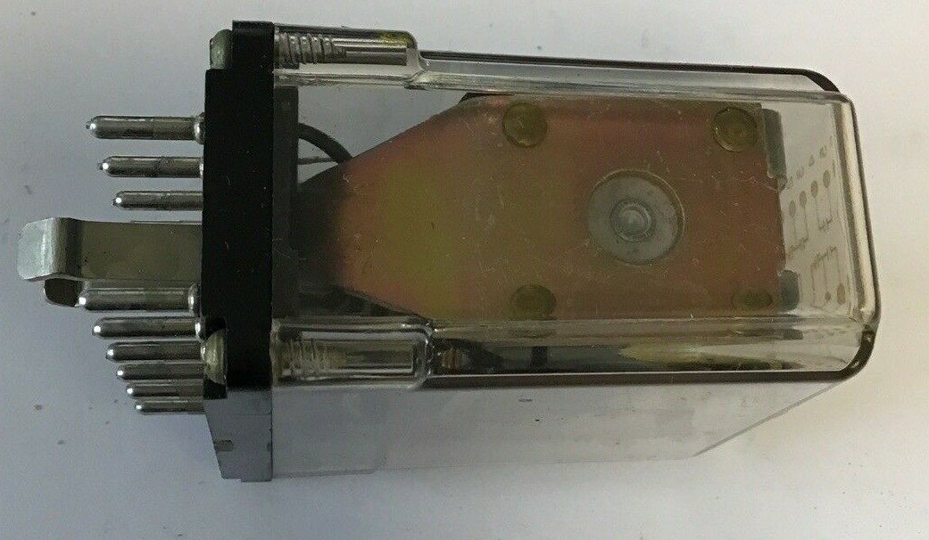 STRUTHERS-DUNN TYPE 219ABAP RELAY 115-125VDC 120VAC 10A