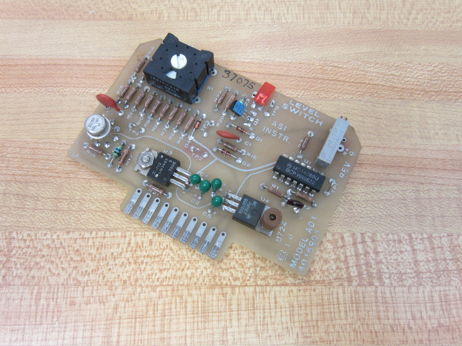 ASI A01 Level Switch Board Model:A01 A016901