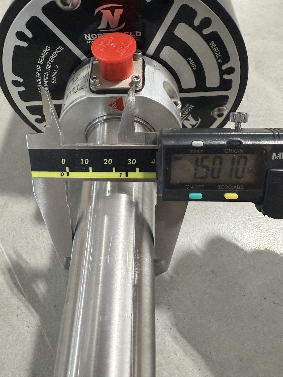 Northfield Automation Narrow Web Tension Roll Transducer Montalvo TNT Load Cell