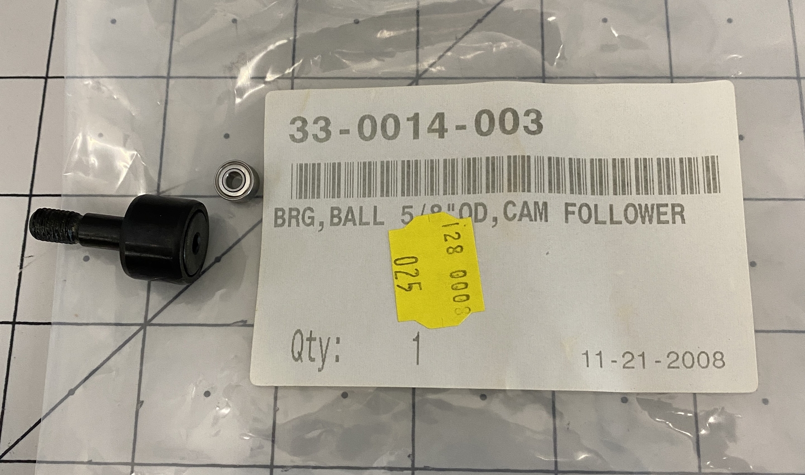 Entrepix McGill BRG, Ball CF 5/8″OD SB Cam Follower PN: 33-00014-003