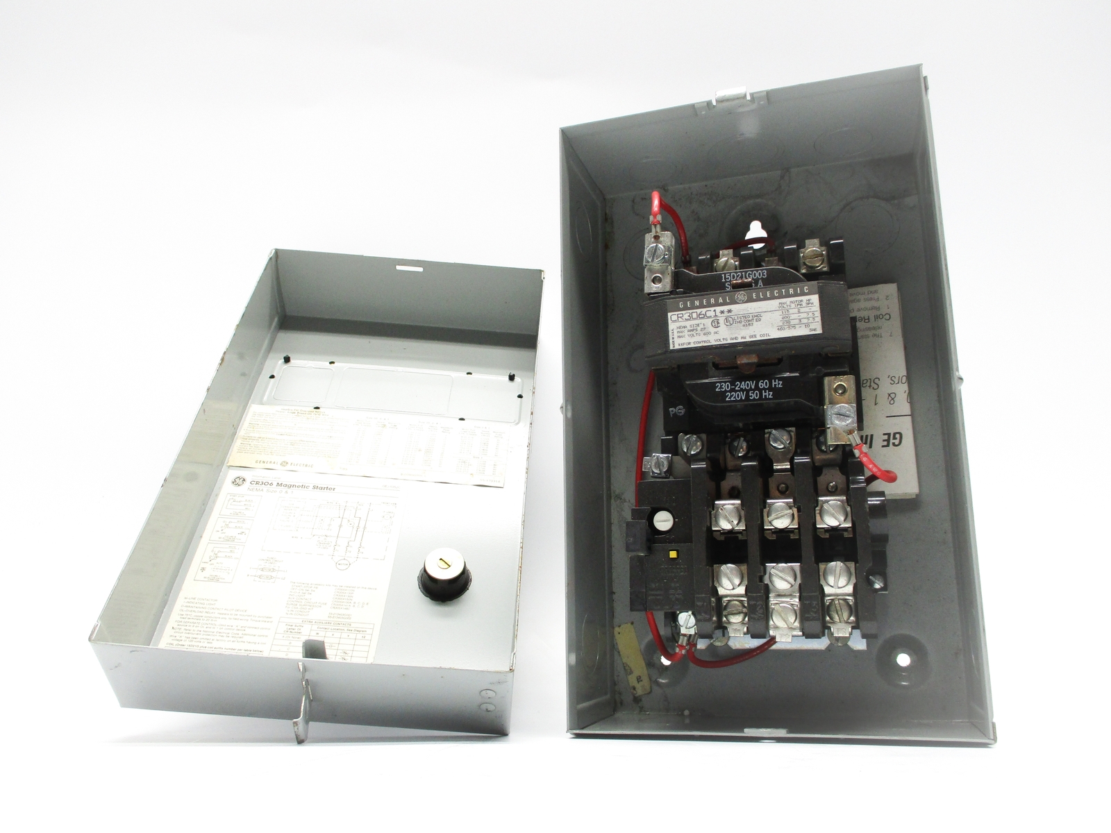 GENERAL ELECTRIC CR306C1** 220V-50HZ 230-240V-60HZ NSNP