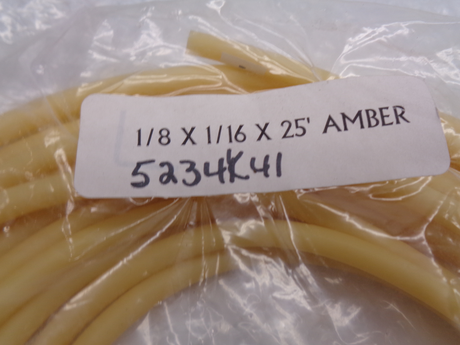 INDUSTRIAL SPARE 5234K41 1/8X1/16X25 TUBING NSNP