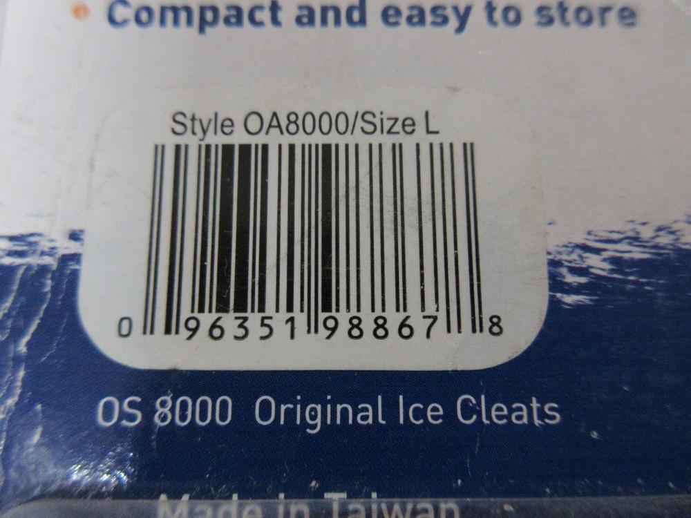 Korkers OA8000/Size L Ice Cleats OA8000 (Pack of 3)