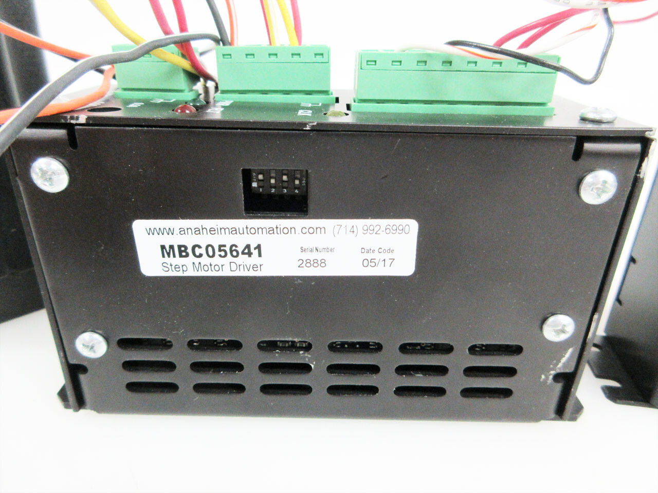 ANAHEIM AUTOMATION MOTION PCL601XCE CONTROLLER DRIVER MBC05641 34Y307S-LW8 MOTOR