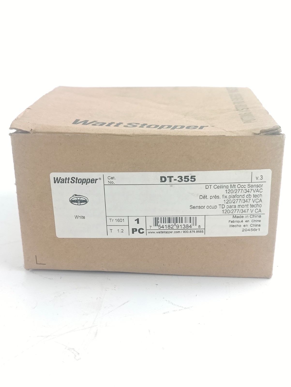NEW Wattstopper DT-355 WATT DT-355 100-347V DUAL TECH