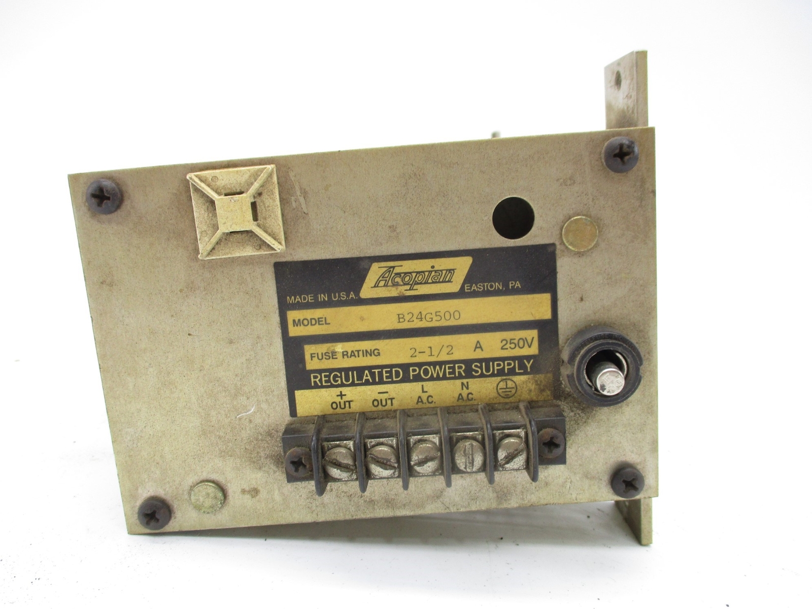 ACOPIAN B24G500 (AS PICTURED) UNMP