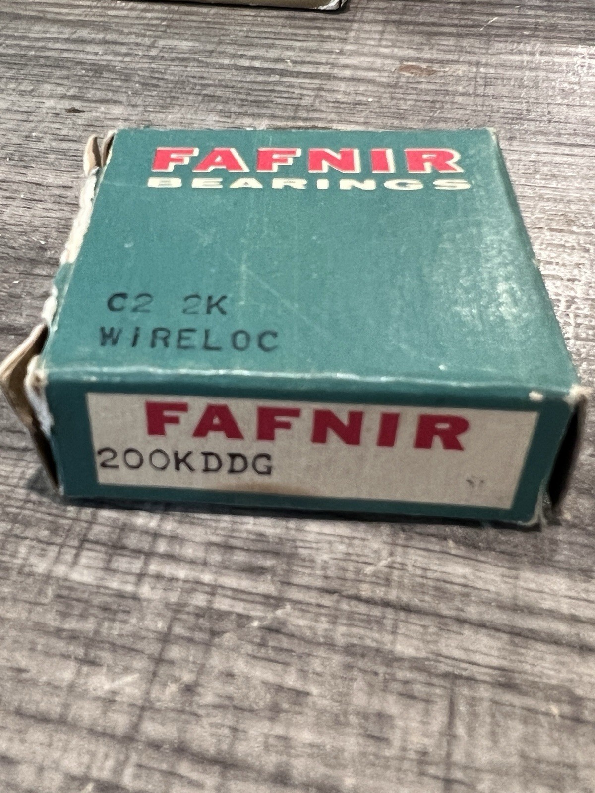 NOS FAFNIR closed bearing 200KDDG wireloc C2 2K NIB SEALED