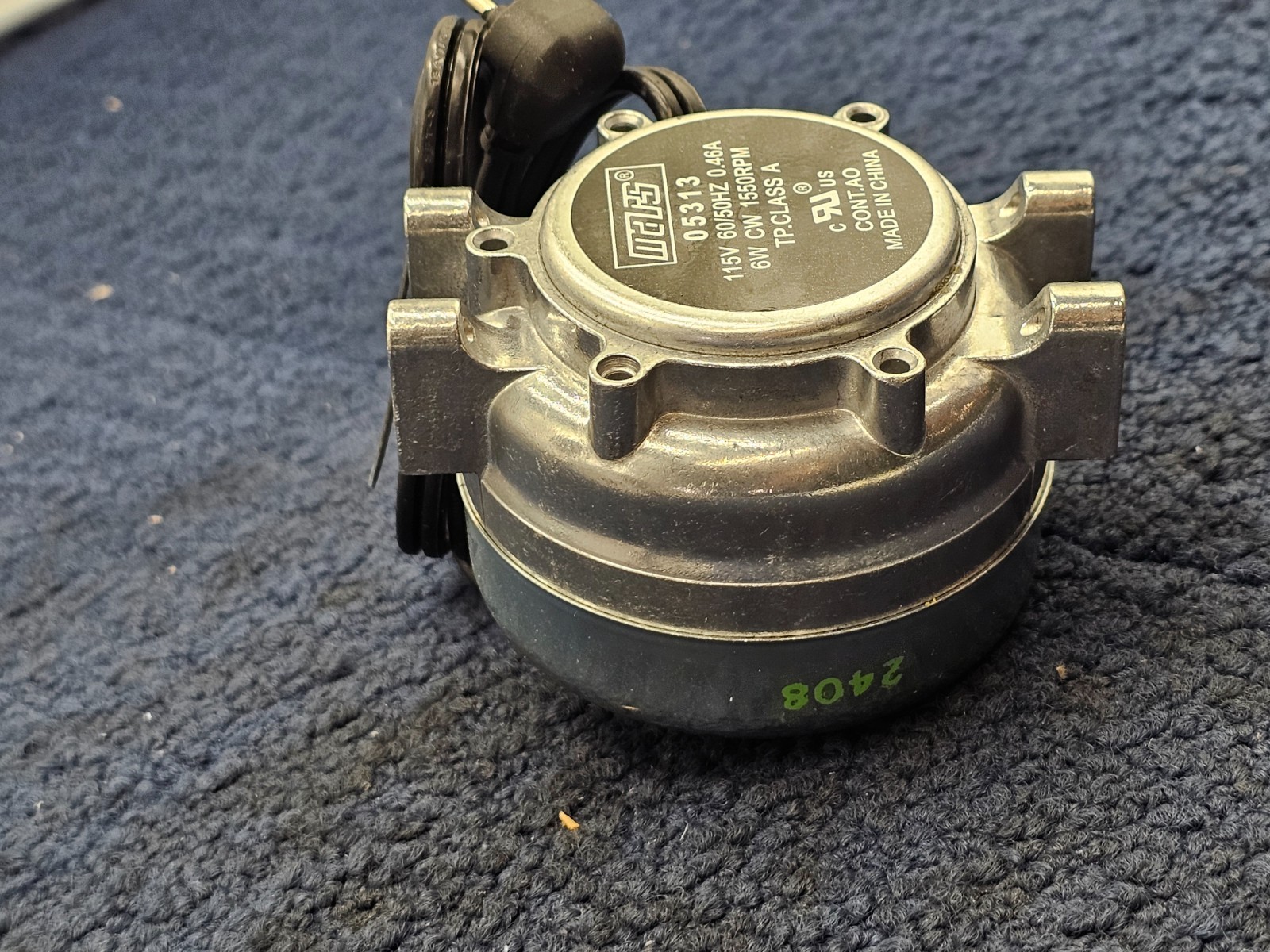 Mars 05313 Shaded Pole Unit Bearing Motor, 115 VAC, 0.46 A