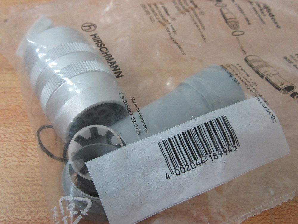 Hirschmann 932-630-106 Cable Socket N 11 R EF (Pack of 3)