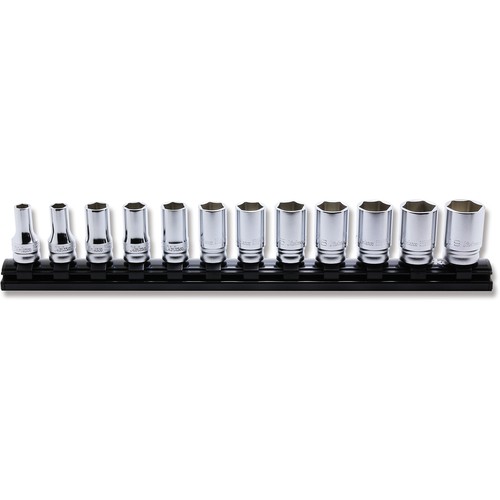 KOKEN RS3300XZ/12 9.5mm Drive Z-EAL Semi Deep Socket Rail Set 12pcs Japan